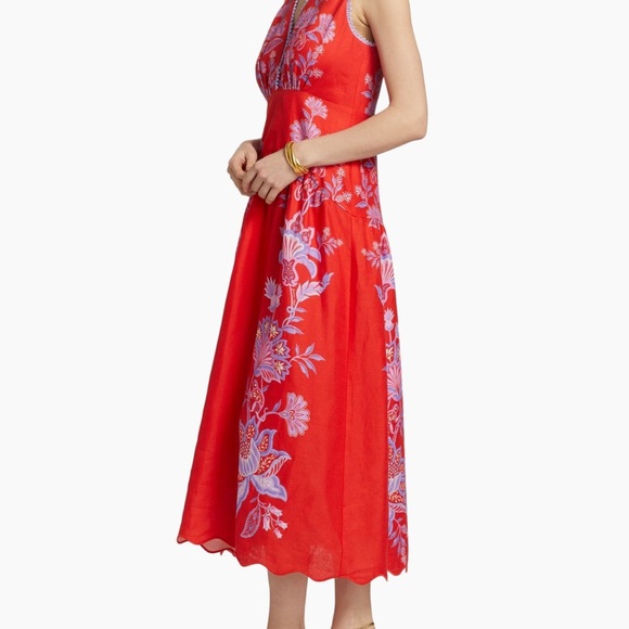 Farm Rio Linen Dress - Picture 3 of 4